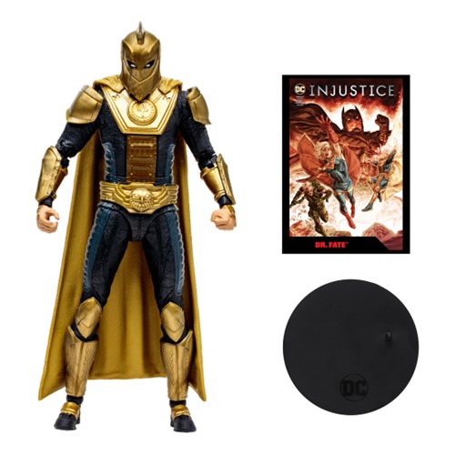 DC Direct Gaming: Injustice 2 - Dr.Fate with Comic 7-Inch Action Figure