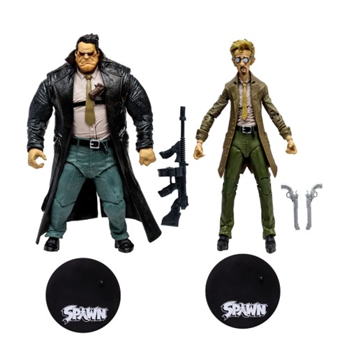 Spawn Deluxe Set - Sam and Twitch Action figures