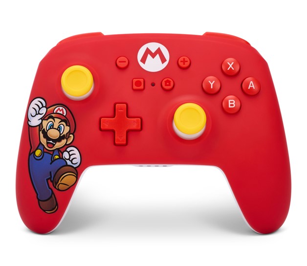 Manette sans fil PowerA pour Nintendo Switch - Mario Joy