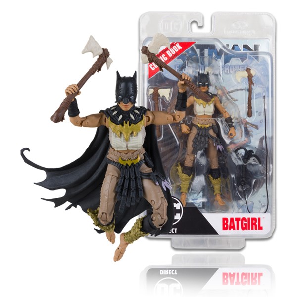 Batgirl with Batman Fighting the Frozen Comic - DC Page Punchers - 7"" Figure