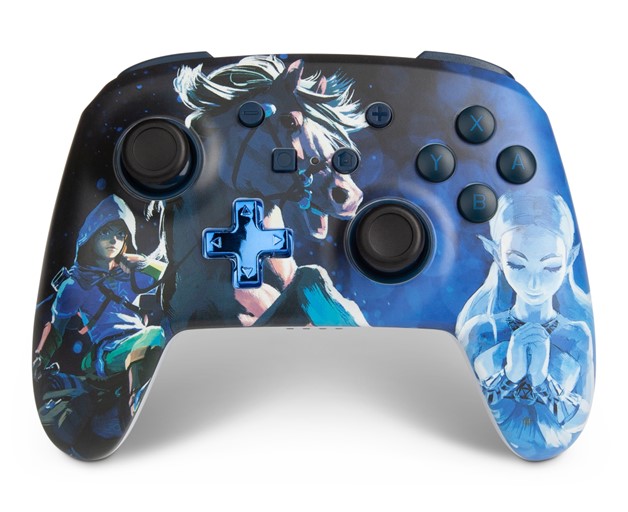 PowerA Enhanced Wireless Controller and Protection Case for Nintendo Switch – Midnight Ride