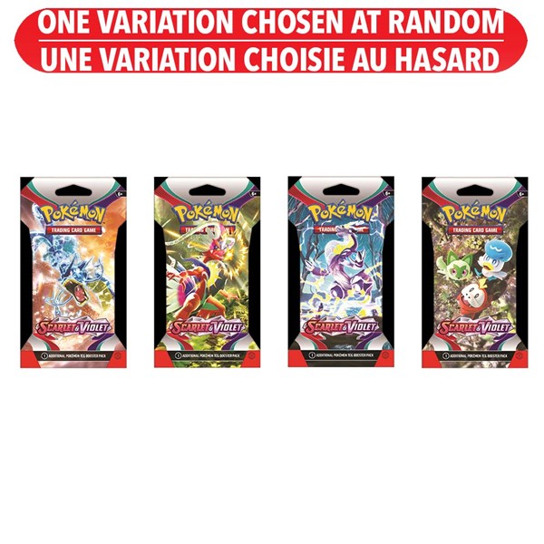 Pokémon Trading Card Game Scarlet & Violet Sleeved Booster