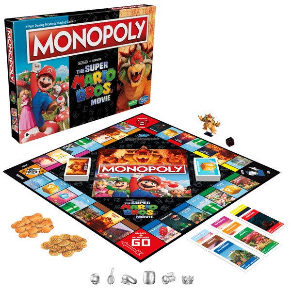 Jeu de société Monopoly The Super Mario Bros. Movie Edition Kids