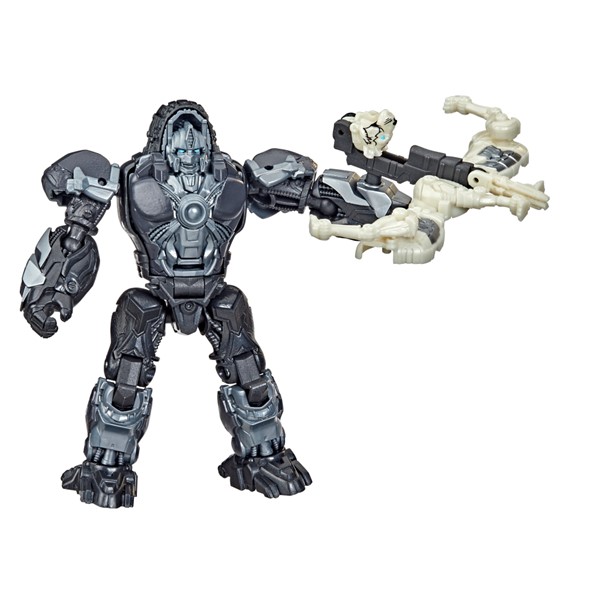 Transformers: Rise of the Beasts Beast Alliance Beast Weaponizers Pack de 2 figurines Optimus Primal