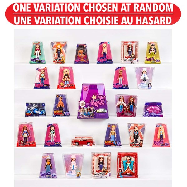 Bratz® Minis - 2 Bratz Minis in each pack, MGA's Miniverse™ Assorted (Blind Pack)