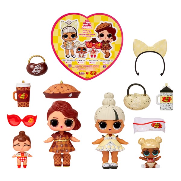 LO.L Surprise! Loves Mini Sweets Deluxe Series 2 with 4 Dolls