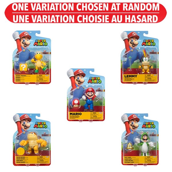 Nintendo Super Mario 4 Inch Figures Wave 33