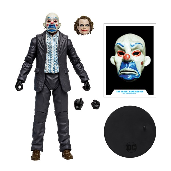 DC Multiverse 7in - The Joker (The Dark Knight)(Bank Robber Variant)(Gold Label)