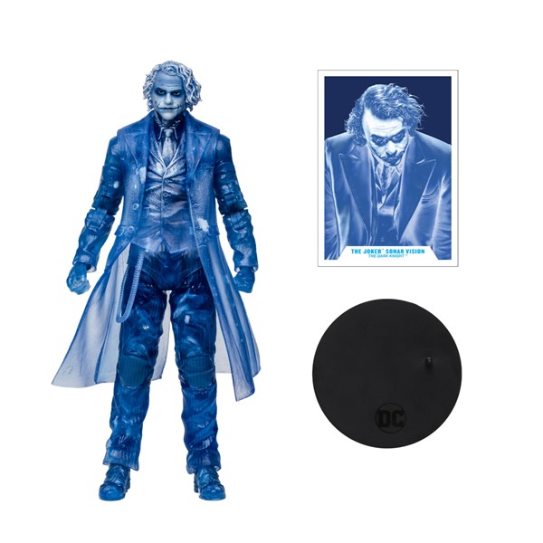 DC Multiverse 7 Inch- The Joker (The Dark Knight) (Sonar Vision Variant)(Gold Label)
