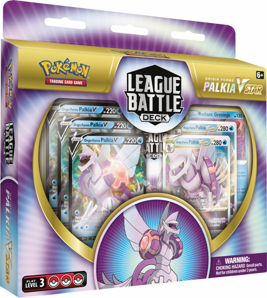 Pokémon Trading Card Game Palkia Vstar League Battle Deck