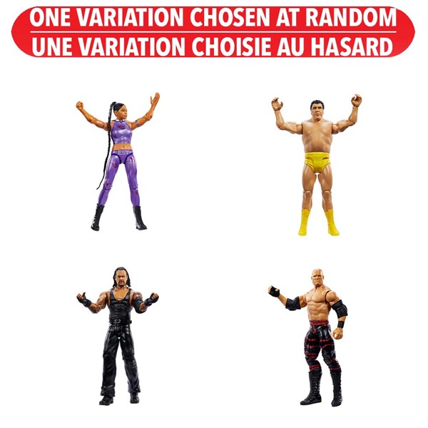WWE Wrestle Mania Hollywood Figures Assortie