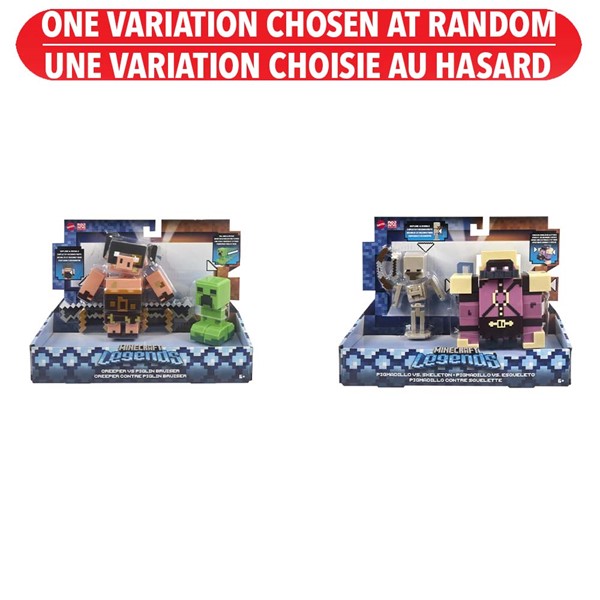 Minecraft Legends Figures 2 pack Assorted