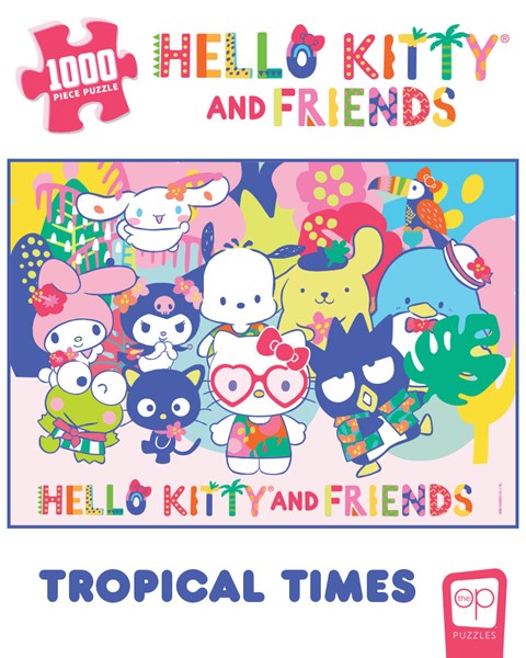 Hello Kitty and Friends Tropical Times 1000 Piece Puzzle