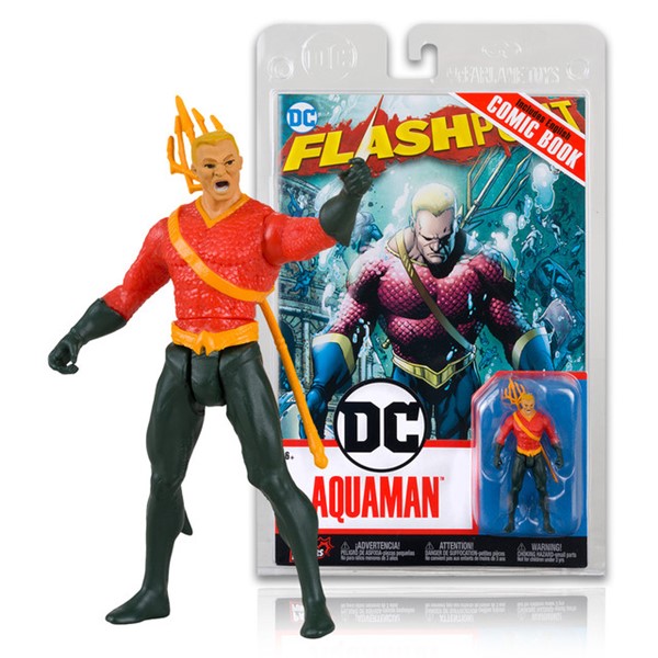 Aquaman with Flashpoint Comic (Page Punchers) 3"" Figure