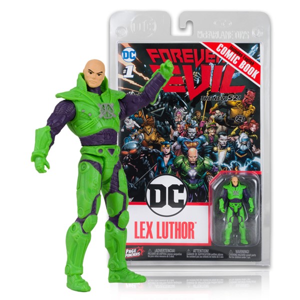 Lex Luthor with Forever Evil Comic (Page Punchers) 3"" Figure