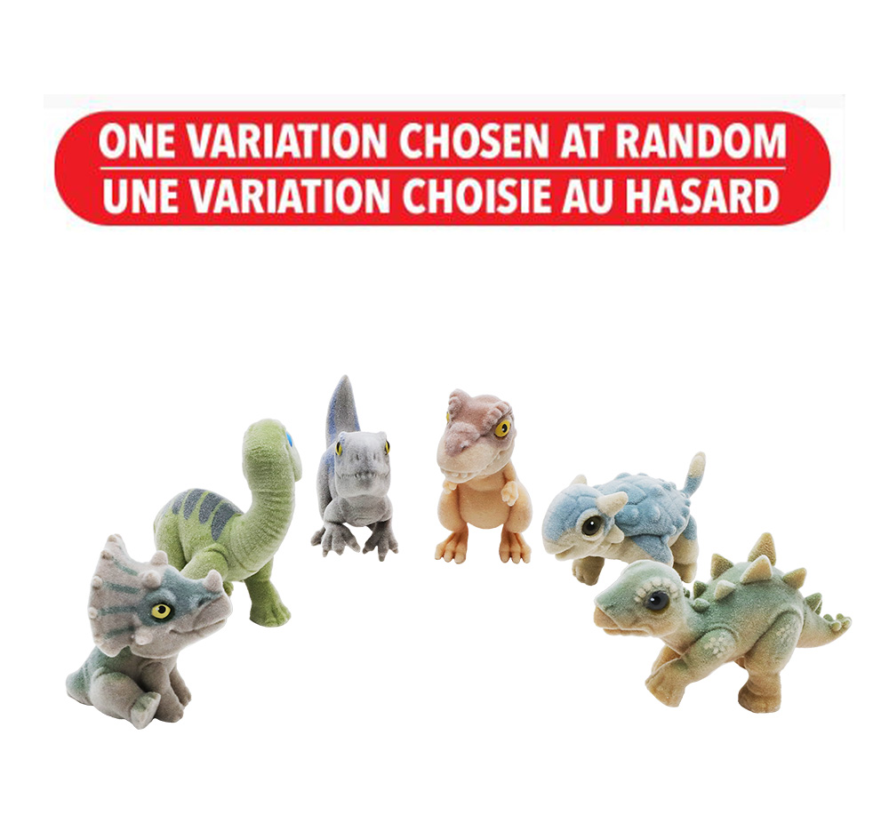Jurassic World Captivz Hatchlings Slime Egg (Flocked)