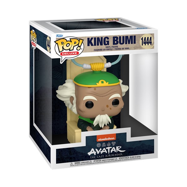 POP! Deluxe Avatar The Last Airbender King Bumi on Throne