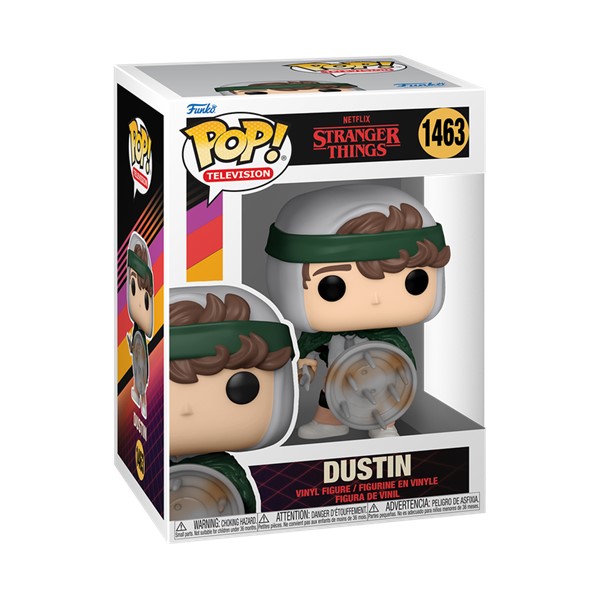 POP! Stranger Things Dustin with Spear and Shield