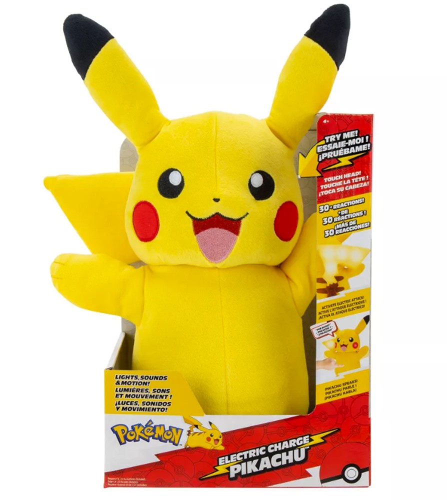 Pokemon Electric Pikachu 11"" plush