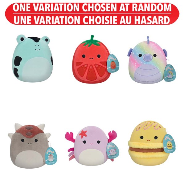 Peluche Squishmallow 7.5 pouces assortie