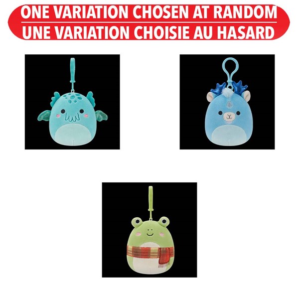 Squishmallow 3.5-Inch Clip Assorted