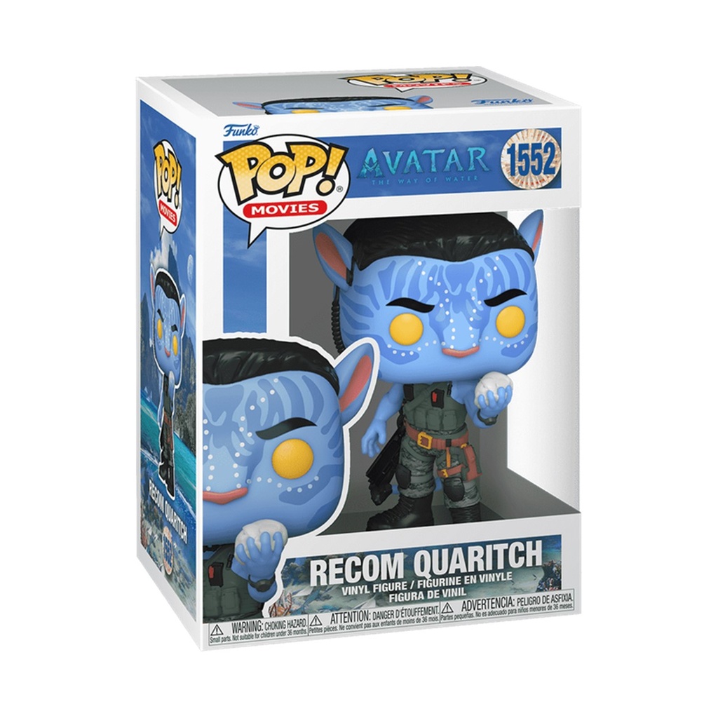 POP Avatar Recom Quaritch with Skull