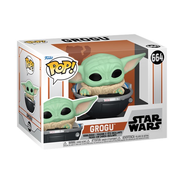 POP! Star Wars Mandalorian Grogu in Hovering Pram