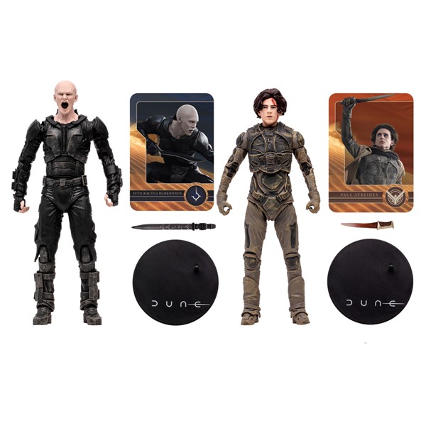 Dune: Part Two Paul Atreides Feyd-Rautha Harkonnen 2 Pack