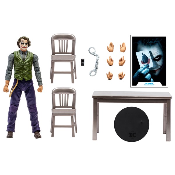 DC Multiverse The Joker Interrogation Room - The Dark Knight Gold Label