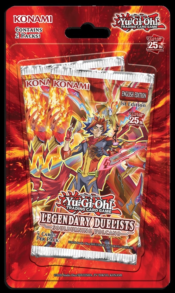 Yu-Gi-Oh! Trading Card Game: Legendary Duelists Soulburning Volcano Blister