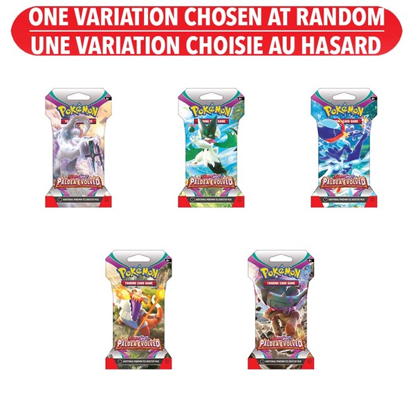 Pokémon Scarlet & Violet Paldea Evolved Booster