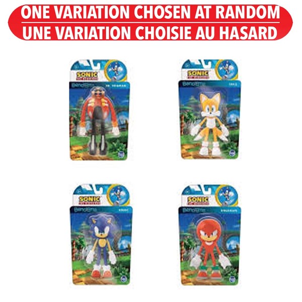 Sonic Bend'em Assorted Figures