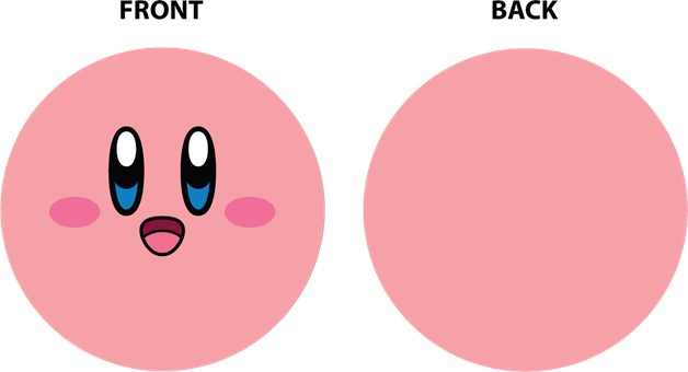 Kirby Face Pillow