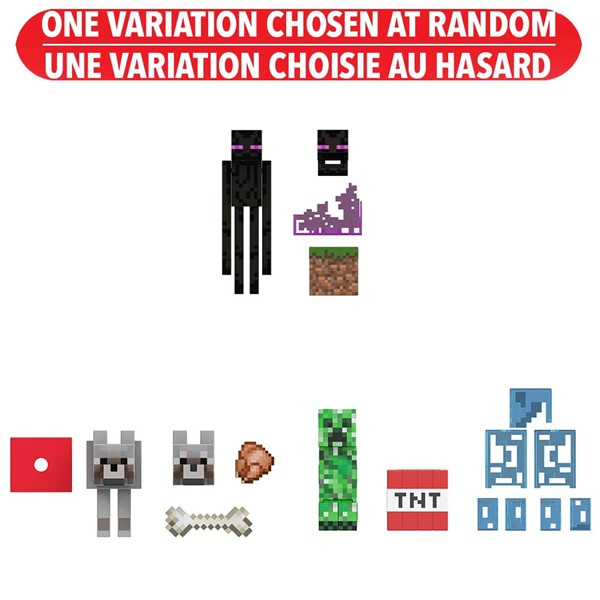 Minecraft: Diamond Level Figures Assortie