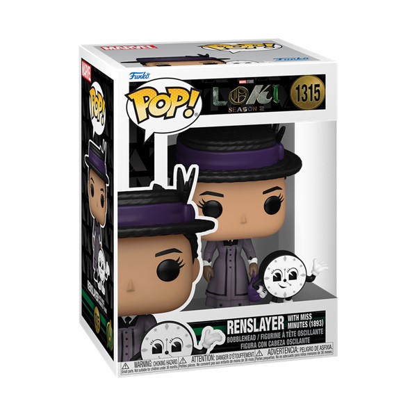 POP! Loki Renslayer with Miss Minutes
