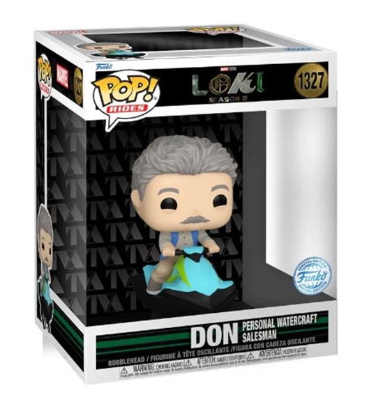 POP! Loki Rides Deluxe Dom Personal Watercraft Salesman
