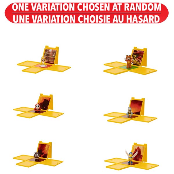 The Super Mario Bros Movie 1.25” Mini Figure with Question - Assortiment