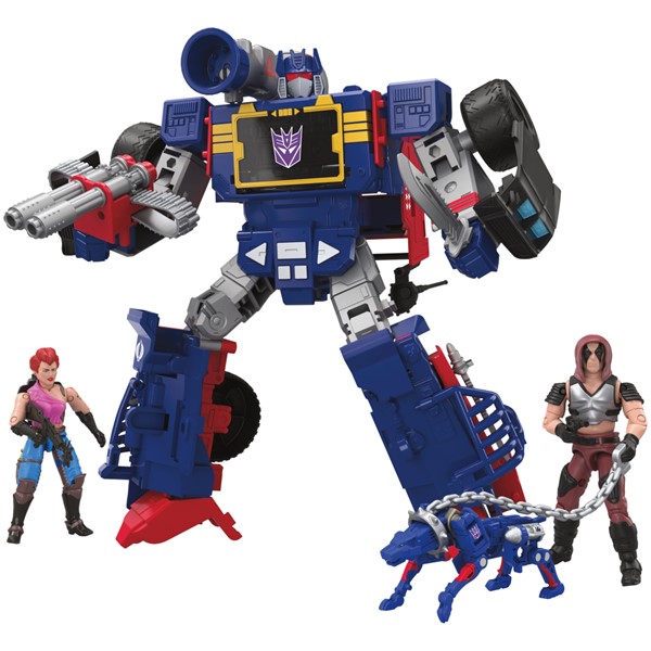 Transformers Collaborative G.I. Joe x Transformers Soundwave Dreadnok Thunder Machine, Zartan & Zara