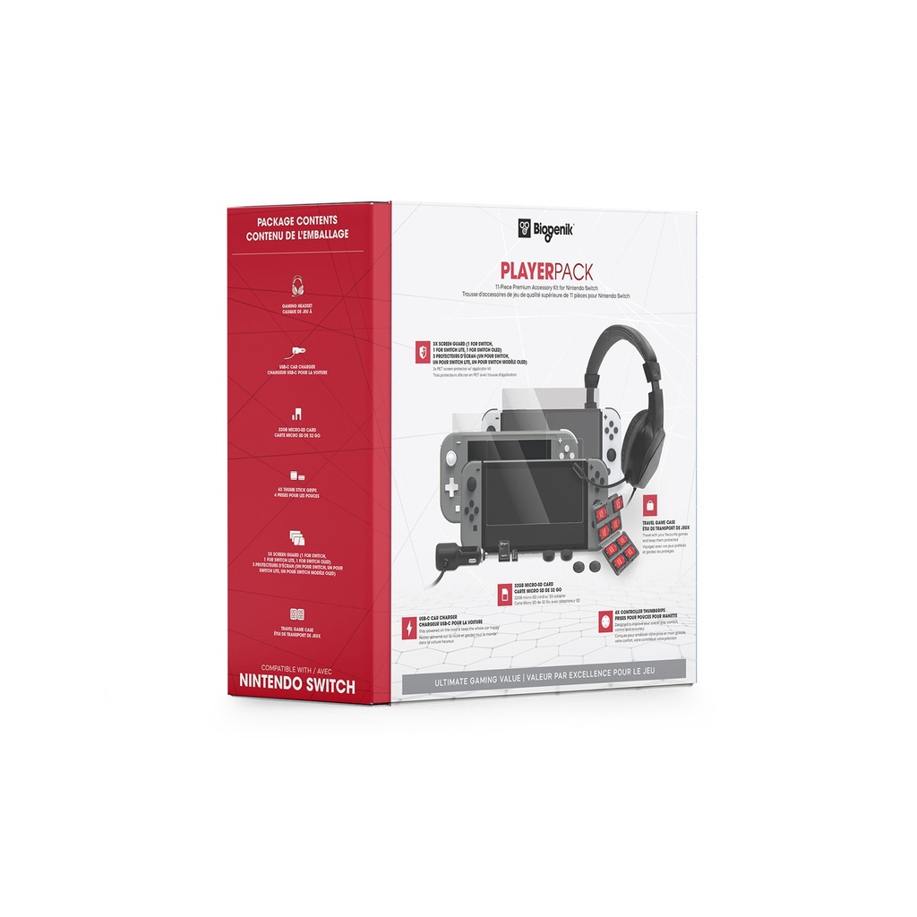 Biogenik PlayerPack for Nintendo Switch