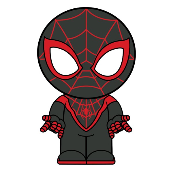 Spiderman Miles Morales Figural Bank