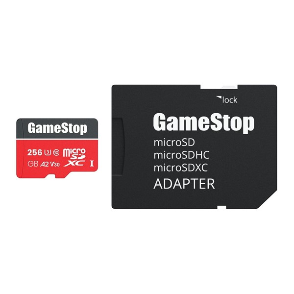GameStop 256GB U3 Micro SD Card with Adapter
