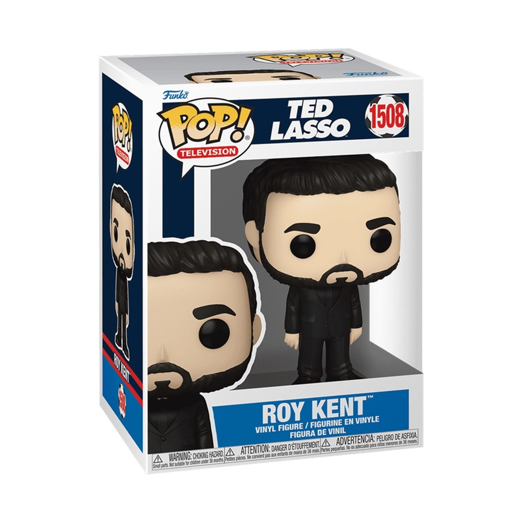 POP Ted Lasso Roy Kent in Black Suit