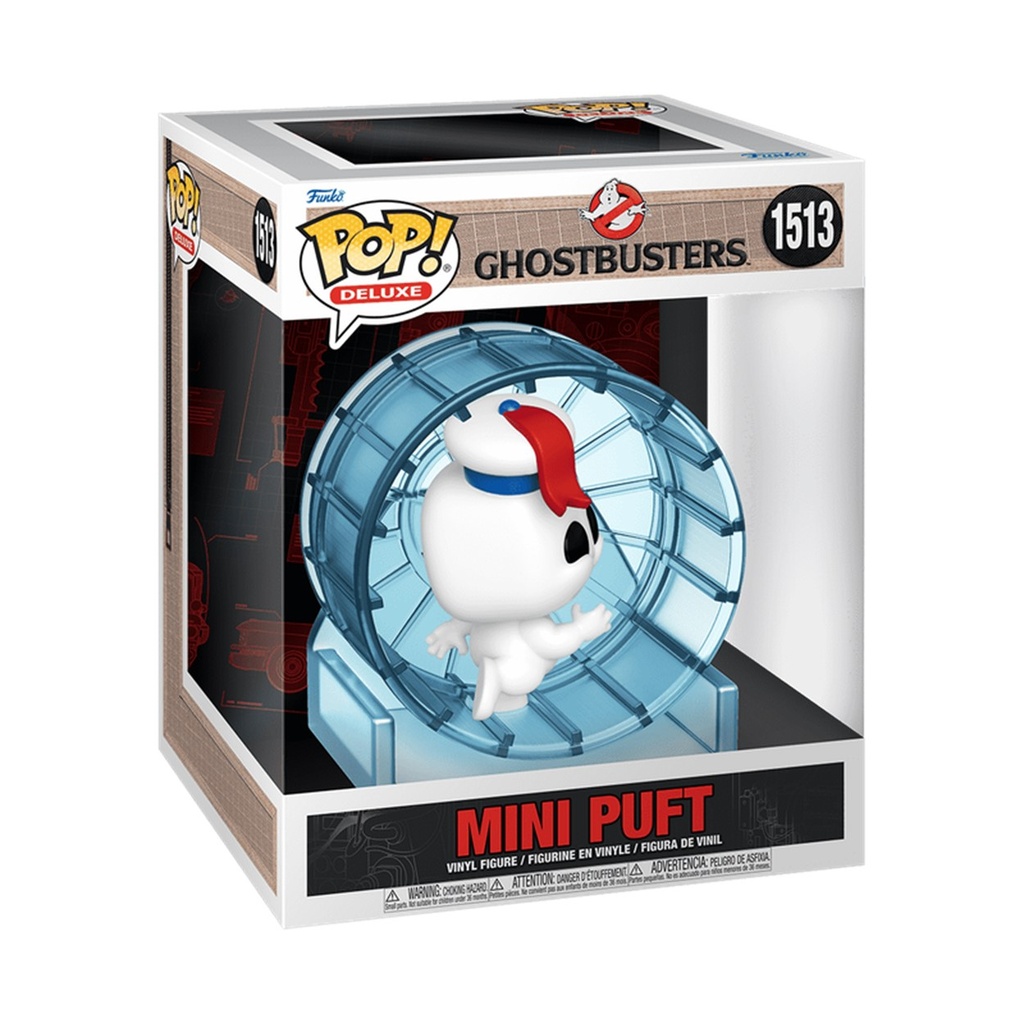 POP Ghostbusters Deluxe Mini Puft in Hamster Wheel