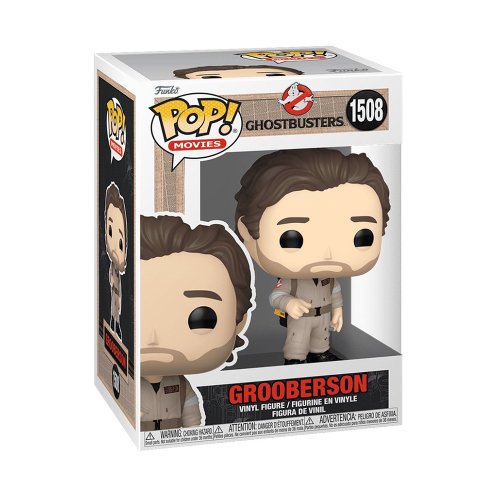 POP Ghostbusters Grooberson in Ghostbuster Jumpsuit