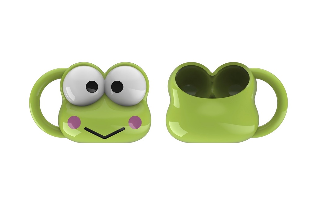 Keroppi Face Sculpted Mug