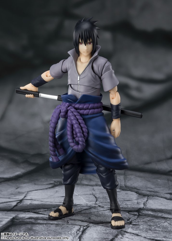 Sasuke Uchiha -Celui qui porte toute la haine- ""Naruto -Shippuden-"", Bandai Spirits S.H.Figuarts