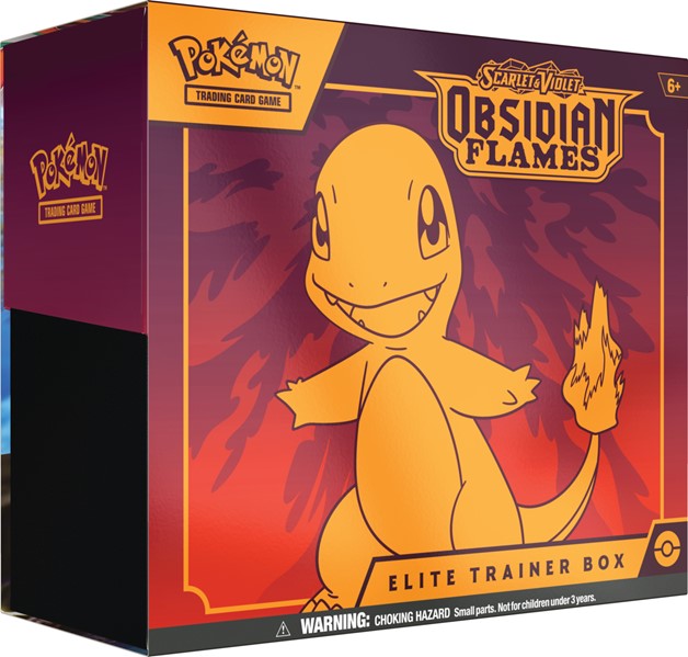 Pokémon Trading Card Game: Scarlet & Violet Obsidian Flames - Elite Trainer Box