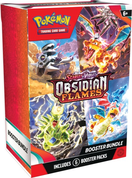 Pokémon Trading Card Game: Scarlet & Violet Obsidian Flames - Booster Bundle (français)
