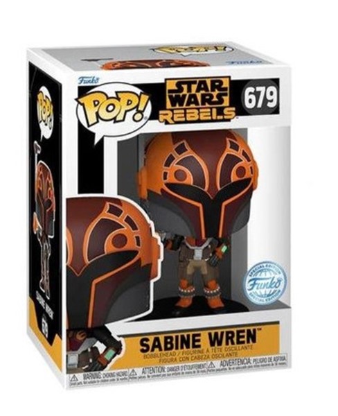 POP! Star Wars Sabine Wren with Airbrush