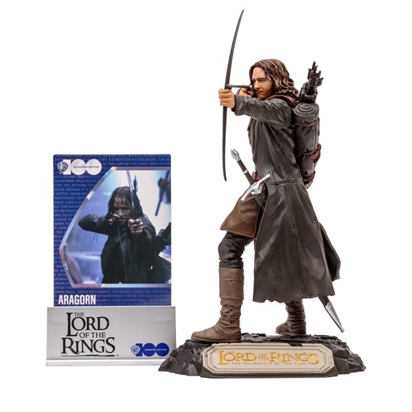 WB 100: Aragorn (The Lord of The Rings) Movie Maniacs 6-Inch Posed Figure
